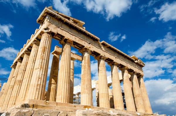 athens ruins daytime